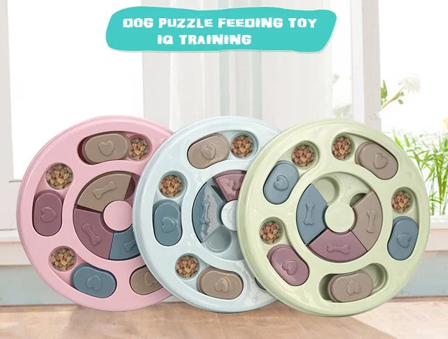 Dog Puzzle Toys Interactive Puzzle Game Dog Toy Treat Dispenser for Dogs Training Funny Feeding