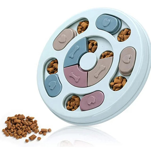 Dog Puzzle Toys Interactive Puzzle Game Dog Toy Treat Dispenser for Dogs Training Funny Feeding