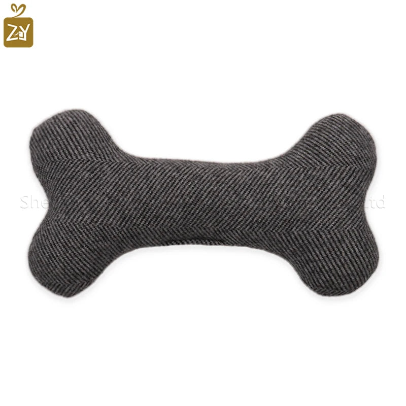 Wholesale Bone-shaped Dog Toys, Training Dogs to Chew Bones and Grind Their Teeth, Pet Cotton-filled Bone Sticks Teething Toys